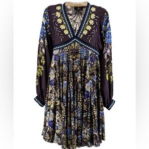 Etro
Irma Floral & Ribbon-Trim Minidress